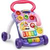 imageVTech SittoStand Learning Walker Frustration Free Packaging  OrangeLavender