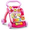 imageVTech SittoStand Learning Walker Frustration Free Packaging  OrangePink