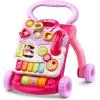 imageVTech SittoStand Learning Walker Frustration Free Packaging  OrangePink
