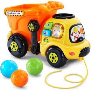 imageVTech Drop and Go Dump Truck YellowOrange