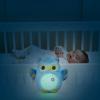 imageVTech Baby Glow Little Owl Sleep Soother with Cry Sensor Music and Nature Sounds PurpleBlue