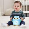imageVTech Baby Glow Little Owl Sleep Soother with Cry Sensor Music and Nature Sounds PurpleBlue