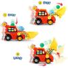 imageVTech PopaBalls Push ampamp Pop BulldozerYellowRed