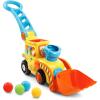 imageVTech PopaBalls Push ampamp Pop BulldozerYellowYellow