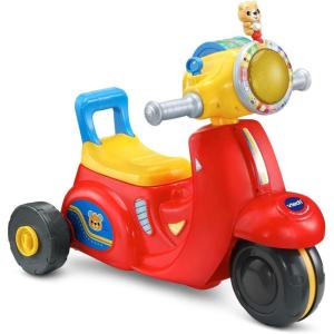 imageVTech 2in1 Map and Go Scooter for Toddlers PinkRed