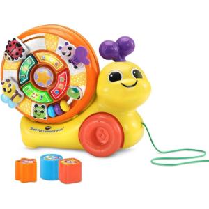 imageVTech Shellfull Learning Snail Pull Toy for Toddlers
