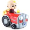 imageVTech CoComelon Go Go Smart Wheels Codys Bus and TrackJJs Tractor and Track
