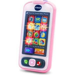 imageVTech Touch and Swipe Baby Phone OrangePink