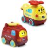 imageVTech Go Go Smart Wheels Earth Buddies Vehicle 2Pack with Fire Truck and HelicopterFire Truck  Helicopter