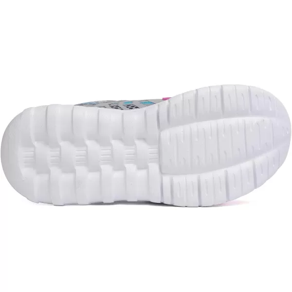 imageDREAM PAIRS Boys Girls Athletic Sneakers Breathable Running ShoesGreyFuchsiaBlue