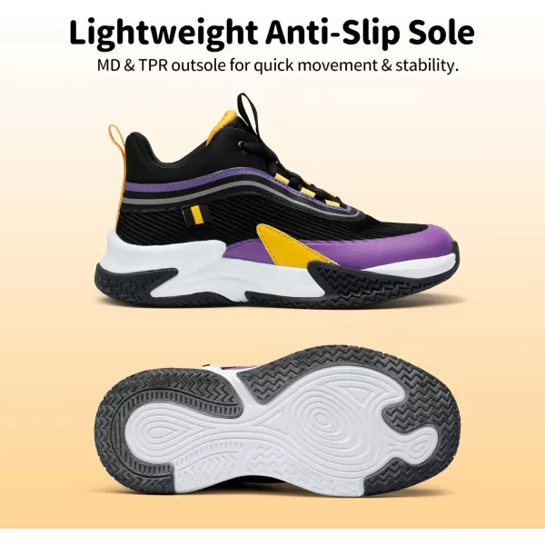 imageDREAM PAIRS Boys Girls Basketball Shoes Sports Breathable Kids Fashion SneakersDREAM PAIRS Boys Girls Basketball Shoes Sports Breathable Kids Fashion Sneakers