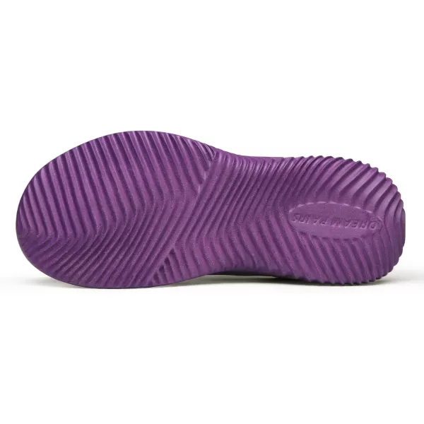 imageDREAM PAIRS Boys Girls Breathable Tennis Running Shoes Athletic Sport SneakersPurple