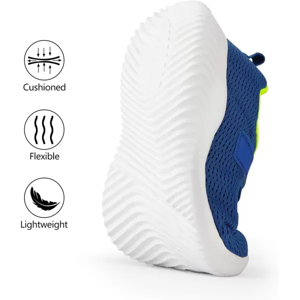 imageDREAM PAIRS Boys Girls Breathable Tennis Running Shoes Athletic Sport SneakersRoyalBlue