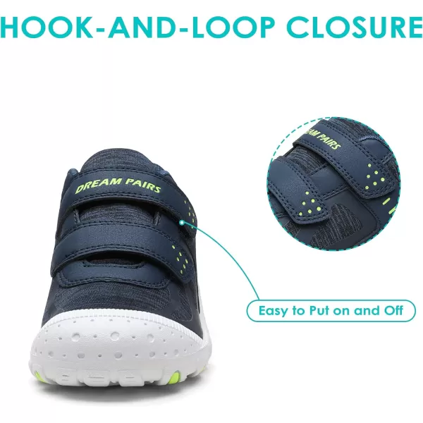 imageDREAM PAIRS Boys Girls Hiking Shoes NonSlip Outdoor Walking Trekking SneakersDarkBlue