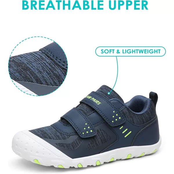 imageDREAM PAIRS Boys Girls Hiking Shoes NonSlip Outdoor Walking Trekking SneakersDarkBlue