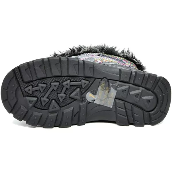 imageDREAM PAIRS Boys Girls Insulated Waterproof Snow BootsFuchsia