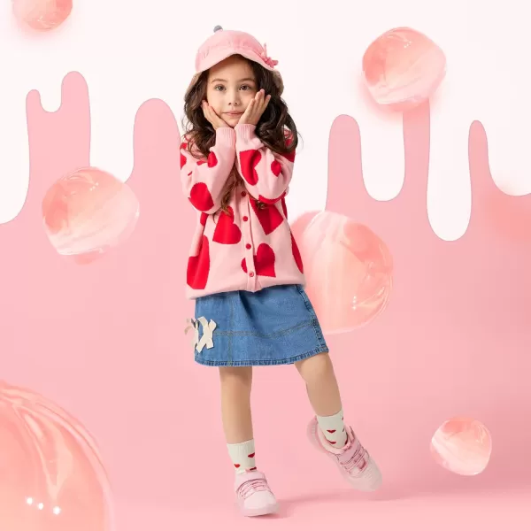 imageDREAM PAIRS Boys Girls Lightweight Breathable Tennis Running Shoes Kids Athletic Fashion SneakersPink