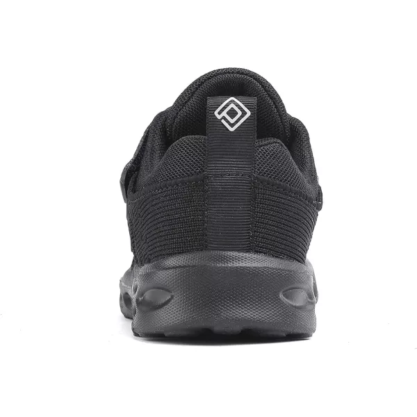 imageDREAM PAIRS Boys Girls Lightweight Tennis Running Shoes Athletic SneakersBlack Monochrome
