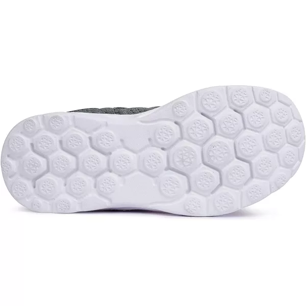 imageDREAM PAIRS Boys Girls Lightweight Tennis Running Shoes Athletic SneakersGreyOrange