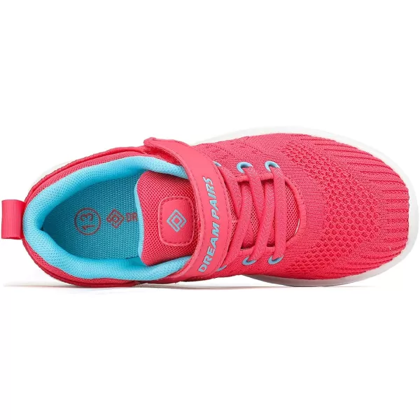 imageDREAM PAIRS Boys Girls Lightweight Tennis Running Shoes Athletic SneakersMelon