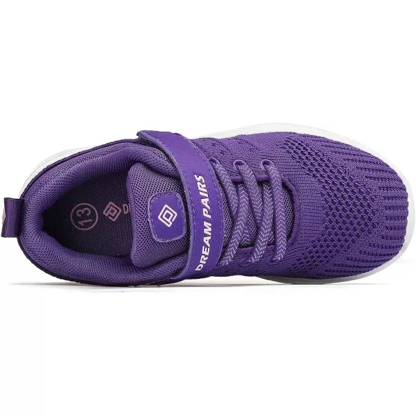 imageDREAM PAIRS Boys Girls Lightweight Tennis Running Shoes Athletic SneakersPurple