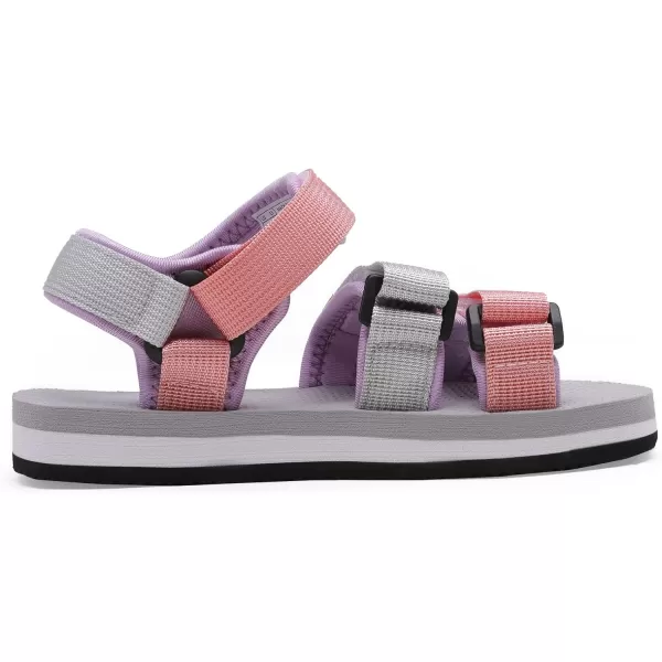 imageDREAM PAIRS Boys Girls Sandals Opentoe Adjustable Straps Summer Outdoor Sport SandalsPink