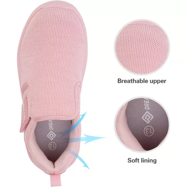 imageDREAM PAIRS Boys Girls Shoes Kids Slip on Tennis Running Athletic Sports Sneakers for Little KidBig KidPink