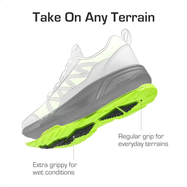 imageDREAM PAIRS Boys Girls Shoes Kids Tennis Athletic Running AntiSlip Walking Lightweight Sneakers for LittleBig KidNeon GreenBlack
