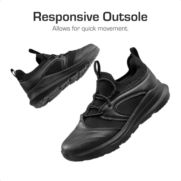 imageDREAM PAIRS Boys Girls Shoes Kids Tennis Athletic Running Walking Lightweight Slip on Sneakers Durastep Series for LittleBig KidBlack