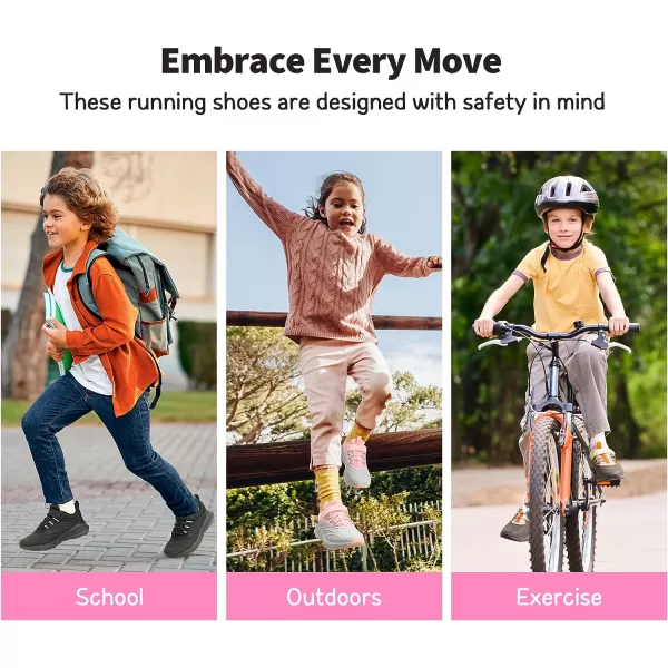 imageDREAM PAIRS Boys Girls Shoes Kids Tennis Running Athletic Protective Walking Sneakers Durastep Series for LittleBig KidDark BlueBlack