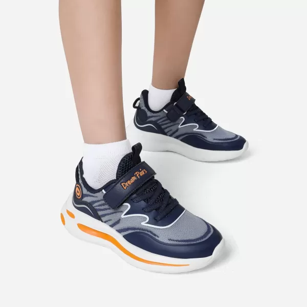 imageDREAM PAIRS Boys Girls Shoes Kids Tennis Running Athletic School Sports Walking SneakersDarkBlue