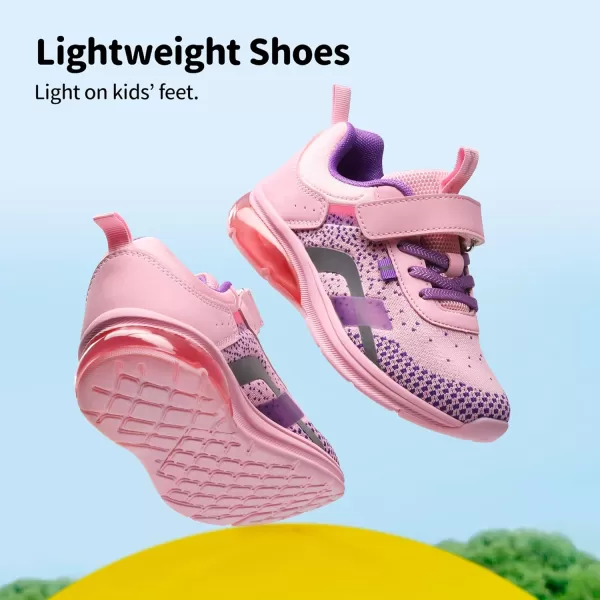imageDREAM PAIRS Boys Girls Shoes Little Big Kids Tennis Running Athletic School SneakersPink