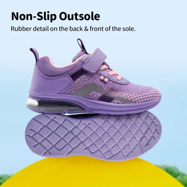 imageDREAM PAIRS Boys Girls Shoes Little Big Kids Tennis Running Athletic School SneakersPurple