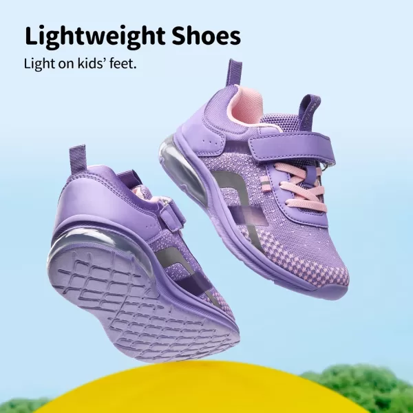 imageDREAM PAIRS Boys Girls Shoes Little Big Kids Tennis Running Athletic School SneakersPurple