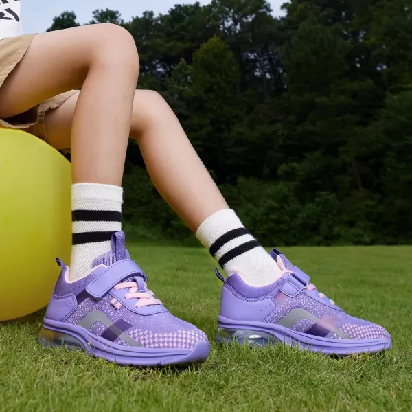 imageDREAM PAIRS Boys Girls Shoes Little Big Kids Tennis Running Athletic School SneakersPurple