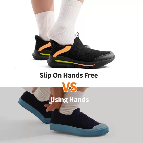 imageDREAM PAIRS Boys Girls Slip on Shoes Kids Tennis Running Breathable Athletic Walking Sneakers for Little KidBig KidDREAM PAIRS Boys Girls Slip on Shoes Kids Tennis Running Breathable Athletic Walking Sneakers for Little KidBig Kid