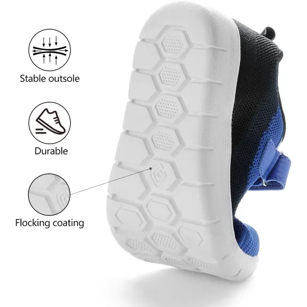 imageDREAM PAIRS Boys Girls Sneaker Athletic Tennis Running ShoesRoyalBlueNavyBlack