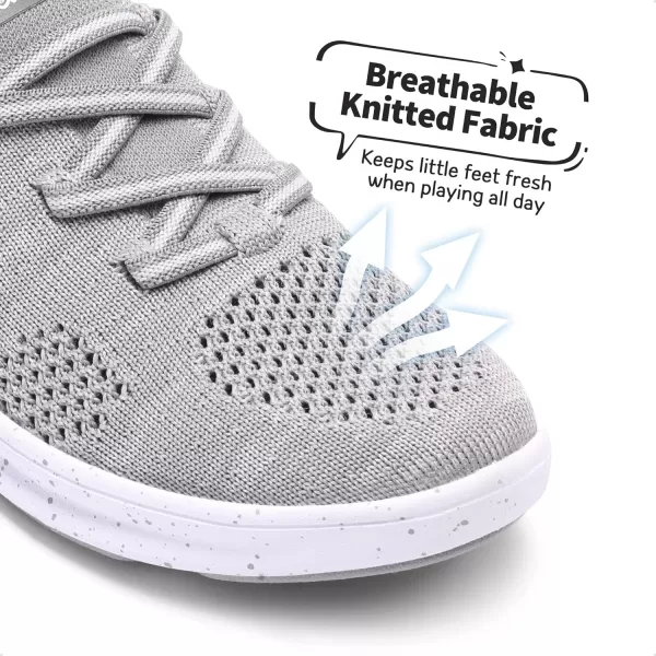imageDREAM PAIRS Boys Girls Sneakers Kids Slipon Quick Dry Lightweight Aqua Water ShoesGrey