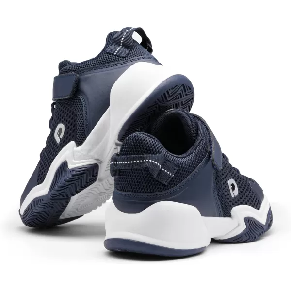 imageDREAM PAIRS Boys Girls Sneakers Sports Athletic Breathable Shoes Little KidBig KidNavy