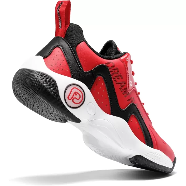 imageDREAM PAIRS Boys Girls Sneakers Sports Athletic Shoes Little KidBig KidRedBlack