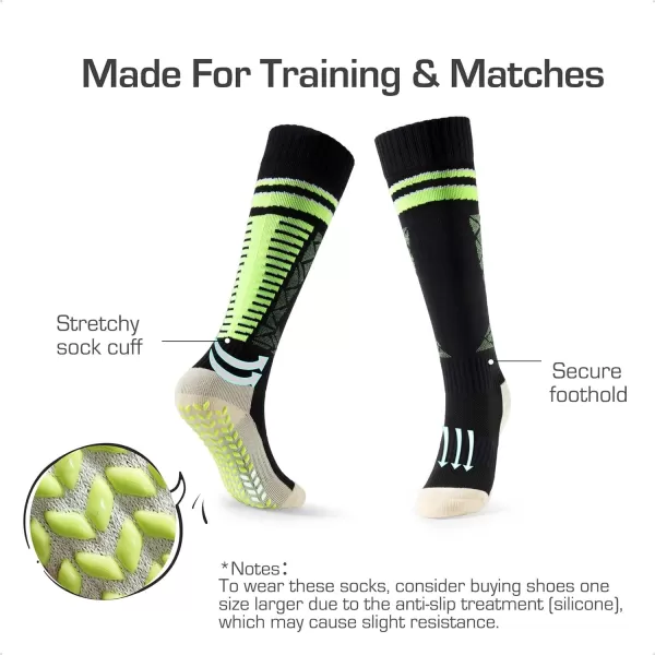 imageDREAM PAIRS Boys Girls Soccer Cleats Youth Firm Groud Football Shoes with Socks for LittleBig KidsRoyal BlueNeon Green