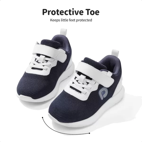 imageDREAM PAIRS Boys Girls Toddler Shoes Kids Athletic Tennis Running Sports SneakersBlueWhite