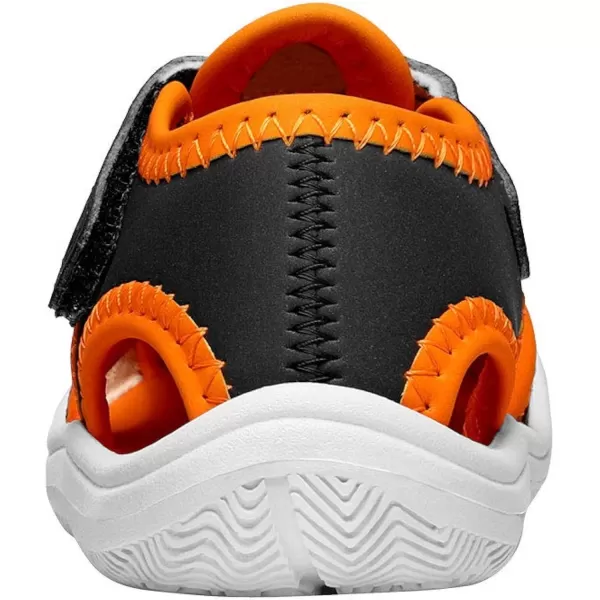imageDREAM PAIRS Boys Girls ToddlerLittle Kid Closed Toe Summer Sandals Water ShoesGreyNeonOrange