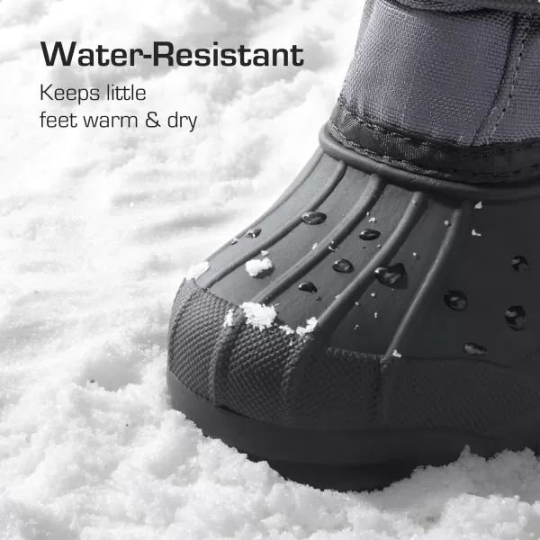imageDREAM PAIRS Boys amp Girls Knee High Winter Snow Boots ToddlerLittle KidBig KidGreym