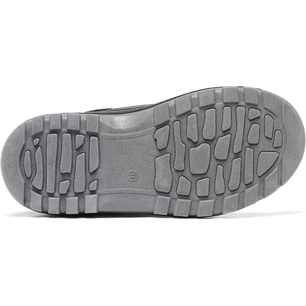 imageDREAM PAIRS Boys amp Girls ToddlerLittle KidBig Kid Ducko Ankle Winter Snow BootsBlack Grey