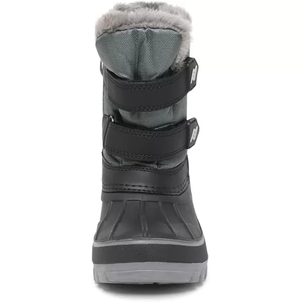 imageDREAM PAIRS Boys amp Girls ToddlerLittle KidBig Kid Ducko Ankle Winter Snow BootsBlack Grey