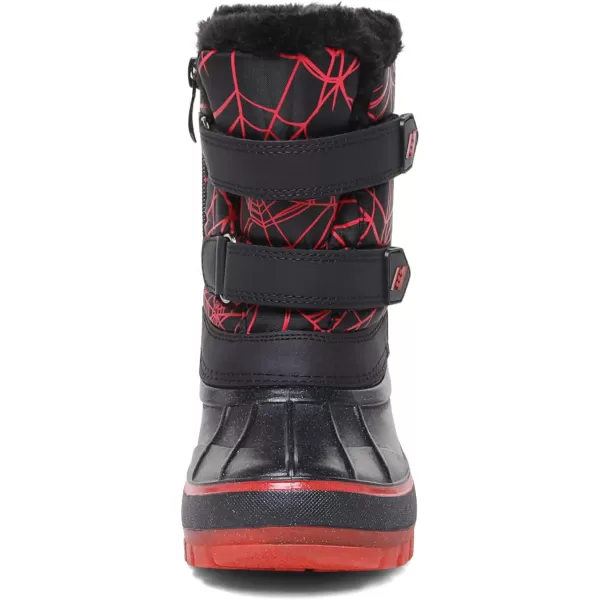 imageDREAM PAIRS Boys amp Girls ToddlerLittle KidBig Kid Ducko Ankle Winter Snow BootsBlackRed