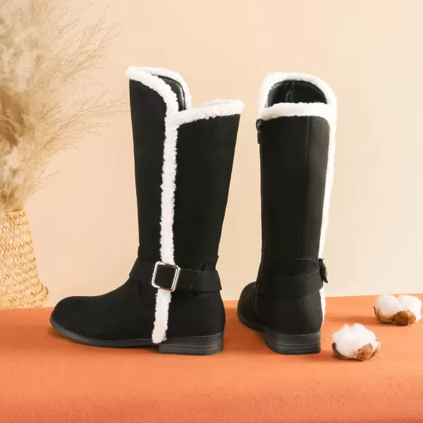 imageDREAM PAIRS Girls Boots Side Zipper Mid Calf Winter BootsToddlerLittle KidDREAM PAIRS Girls Boots Side Zipper Mid Calf Winter BootsToddlerLittle Kid