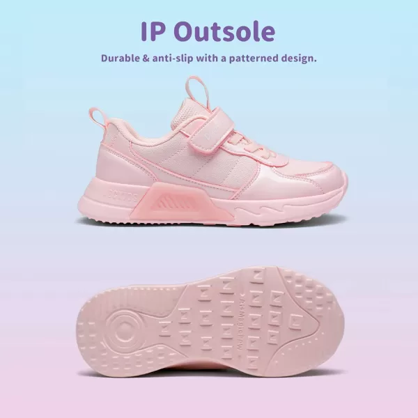 imageDREAM PAIRS Girls Boys Sneakers ToddlerLittle Kids Casual Lightweight Tennis Sneakers Walking Glitter ShoesPink