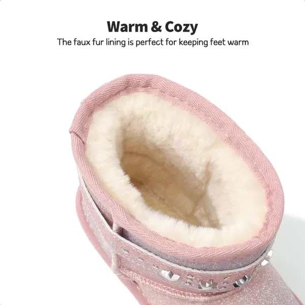 imageDREAM PAIRS Girls Boys Snow Boots Faux Fur Lined Kids Winter Ankle Shoes for ToddlerLittle KidBig KidDREAM PAIRS Girls Boys Snow Boots Faux Fur Lined Kids Winter Ankle Shoes for ToddlerLittle KidBig Kid